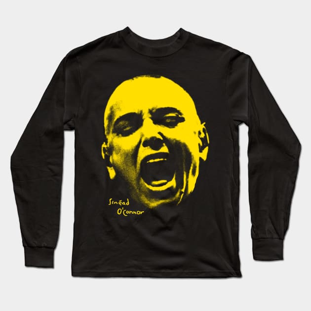 Sinead O'Connor Long Sleeve T-Shirt by RinlieyDya